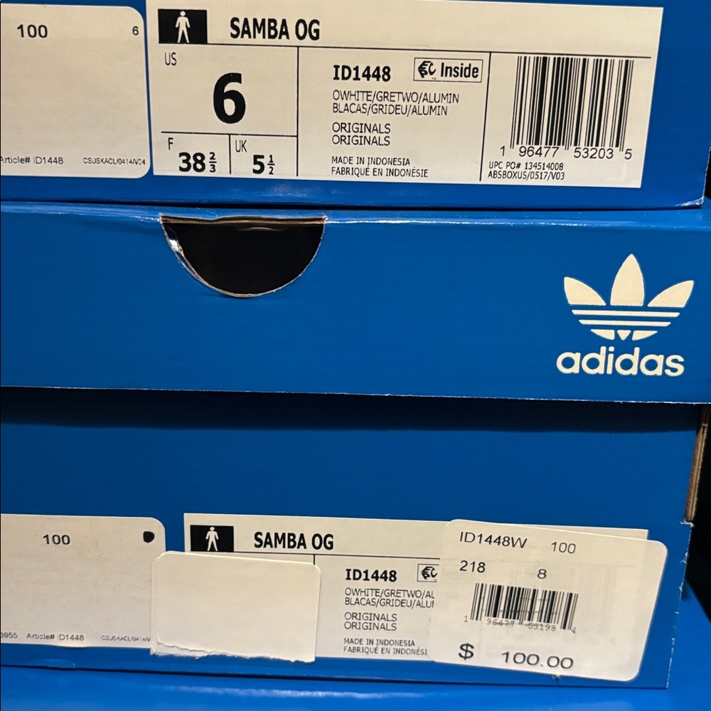 Adidas Originals Womens Samba OG ID1448 - Picture 10 of 10